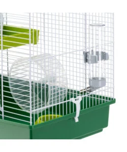 GABBIA HAMSTER DUO BIANCA 46 X 29 X H 37,5 CM - FERPLAST