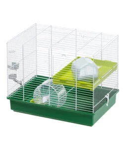 GABBIA HAMSTER DUO BIANCA 46 X 29 X H 37,5 CM - FERPLAST