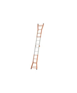 SCALA MULTIFUNZIONALE ALLUNGABILE IN ACCIAIO GIERRE 4+4 GRADINI