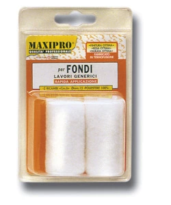 2 RICAMBI PER MINIRULLO BIANCO DA 6.