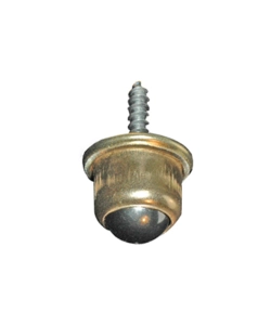ROTELLA A SFERA CON ATTACCO A VITE LEGNO Ø 22 MM.