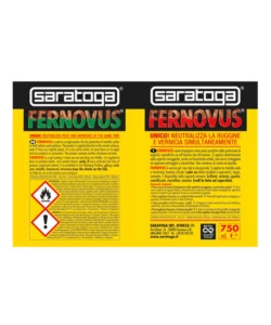 SMALTO GEL ANTIRUGGINE SARATOGA "FERNOVUS" MICACEO GRIGIO GRAFITE 750 ML
