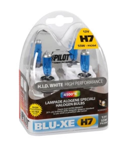 COPPIA LAMPADE H7"BLU-XE"12V.55W PILOT  58186