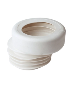 MANICOTTO PVC ECCENTRICO PER WC