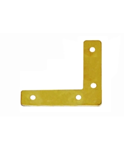 ANGOLI DI RINFORZO - 60 X 60 MM. - OTTONATO - 4 PZ.