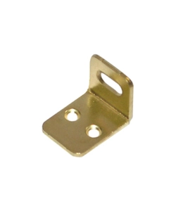 SQUADRETTE CON ASOLA ORIZZONTALE - 22 X 28 MM. - NICHELATO - 4 PZ.