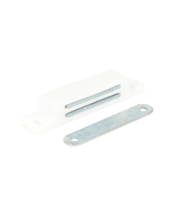 CHIUSURA MAGNETICA DA APPLICARE - FORZA 12 KG. - BIANCO - 2 PZ.