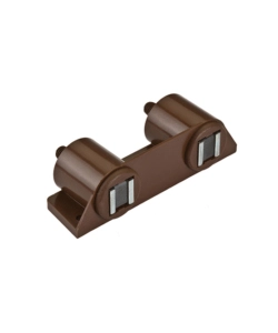 CHIUSURE MAGNETICHE DOPPIE - MARRONE - 1 PZ.