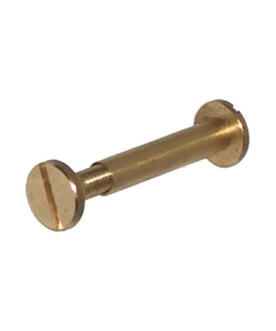 VITI A CANNOCCHIALE - M4 X 10 MM. - OTTONE LUCIDO - 4 PZ.