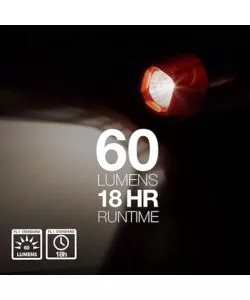 TORCIA A BATTERIA ENERGIZER "RUBBER IMPACT TORCH" 60 LUMEN