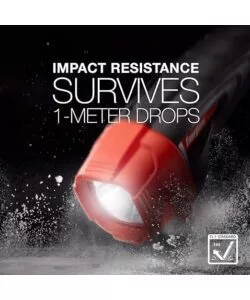 TORCIA A BATTERIA ENERGIZER "RUBBER IMPACT TORCH" 60 LUMEN