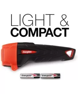 TORCIA A BATTERIA ENERGIZER "RUBBER IMPACT TORCH" 60 LUMEN