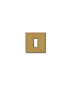 PLACCA 1M - ALLUMINIO - SCATTO BRONZO