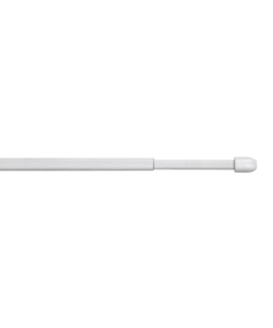 BRIS ASTINA PIATTA IN ACCIAIO PLASTICATO BIANCA ESTENSIBILE DA 40 A 60 CM