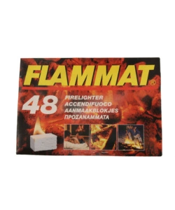 ACCENDIFUOCO PER STUFE E CAMINETTI FLAMMAT 48 CUBETTI