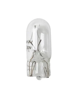 LAMPADA CON ZOCCOLO VETRO 12V - W2W - 2W - W2,1X9,5D - 2 PZ  - D/BLISTER  58102