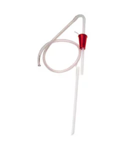 TRAVASATORE A SOFFIO CON RUBINETTO PULSANTE.