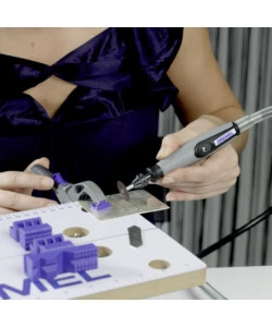 DREMEL MOLETTINA LAMELLARE LARGA GRANA 80 - BOSCH.