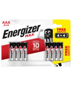 BATTERIE ENERGIZER "MINISTILO ULTRA E92", 4+4
