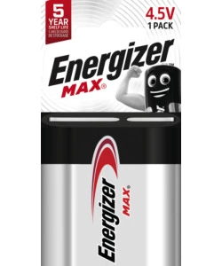 BATTERIA ALCALINA ENERGIZER "MAX" 4,5V 1 PEZZO