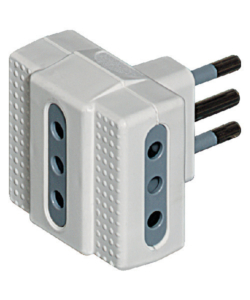 ADATTATORE TRIS 3 P.10A BIANCO - BTICINO.