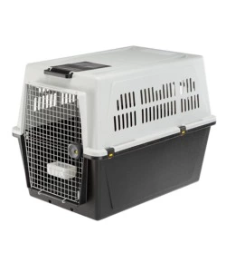 ATLAS 70 PROFESSIONAL TRASPORTINO PER CANI 101 X 68,5 X H 75,5 CM GRIGIO - FERPLAST.