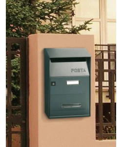CASSETTA POSTALE IN GHISA - 33hX22X11 CM.