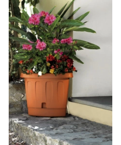 VASO ANGOLO VICTORIA TERRACOTTA