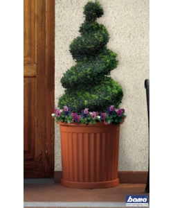 VASO ROMA C/SOTTOVASO TERRACOTTA