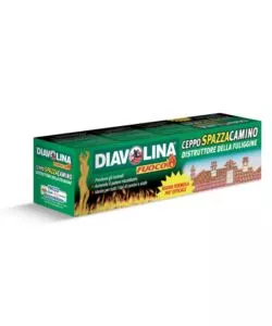 DISTRUGGI FULIGGINE DIAVOLINA "CEPPO SPAZZACAMINO"