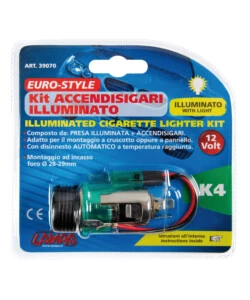 KIT ACCENDISIGARI EUROPA 12 V  39070