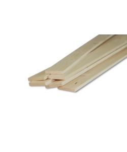 LISTELLO IN ABETE PIALLATO 10 X 50 X 1000 MM