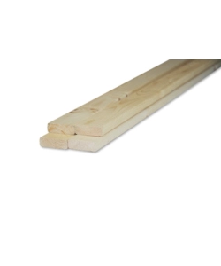 LISTELLO IN ABETE PIALLATO 15 X 45 X 1000 MM