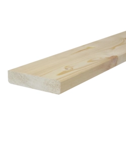 LISTELLO IN ABETE PIALLATO 20 X 115 X 2000 MM