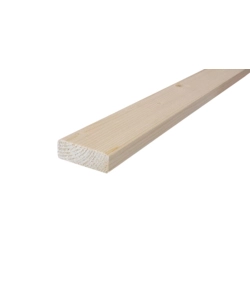 LISTELLO IN ABETE PIALLATO 25 X 55 X 2000 MM