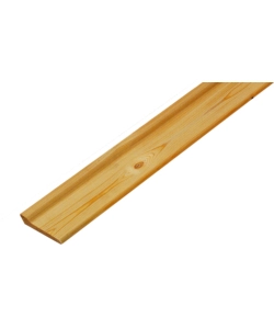 BATTISCOPA CON PIEDE COLORATO NATURALE 14 X 70 X 2700 MM