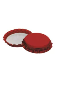 TAPPI CORONA DIAM.26 ROSSO 100 PEZZI