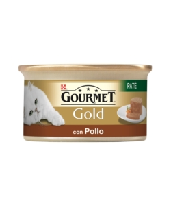 GOURMET GOLD PATÈ - ALIMENTO UMIDO PER GATTO CON POLLO.