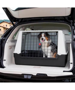 TRASPORTINO PER CANI PER VIAGGI IN AUTO "ATLAS CAR 100", 100X60X66 CM - FERPLAST