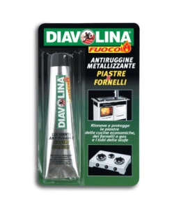 PASTA ANTIRUGGINE METALLIZZANTE DIAVOLINA "PIASTRE E FORNELLI" IN TUBETTO 50 GR