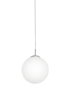 LAMPADA A SOSPENSIONE "RONDO" IN VETRO, E27.