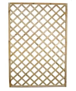PANNELLO GRIGLIATO IN LEGNO DI PINO 120X4,4X180 CM