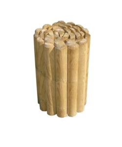 RECINZIONE DA ESTERNO IN LEGNO "ROLLBORDER" PER AIUOLE E GIARDINI 250X5X40 CM
