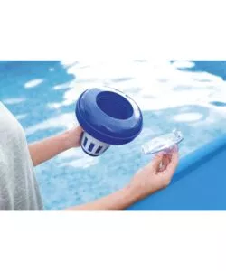 GALLEGGIANTE CHIMICO PER CLORO PISCINE DA 16,5 CM BESTWAY 16X16X17 CM - COD. 58071