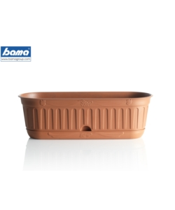 FIORIERA ETIKA CM 58 C/SOTTOVASO TERRACOTTA