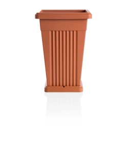 VASO PIRAMIDE TERRACOTTA