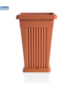 VASO PIRAMIDE TERRACOTTA