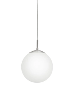 LAMPADA A SOSPENSIONE "RONDO" VETRO, E27