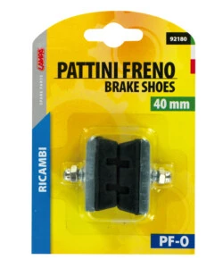 COPPIA PATTINI FRENO 40MM PINZA  92180