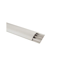 POLY POOL - 2 M CANALE SOVRAPAVIMENTO A 3 VIE LARGHEZZA 69 MM BIANCO
